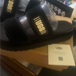 UGG Black Sandals for Women